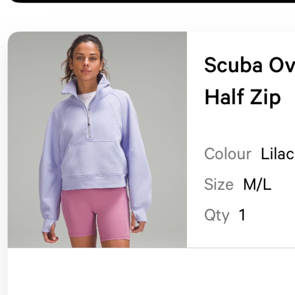 Lululemon Athletica Purple Turtleneck Sweater